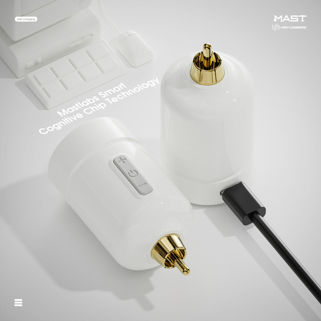 Mast Freeb Fast Charging Wireless Battery Power Supply Rca Jack