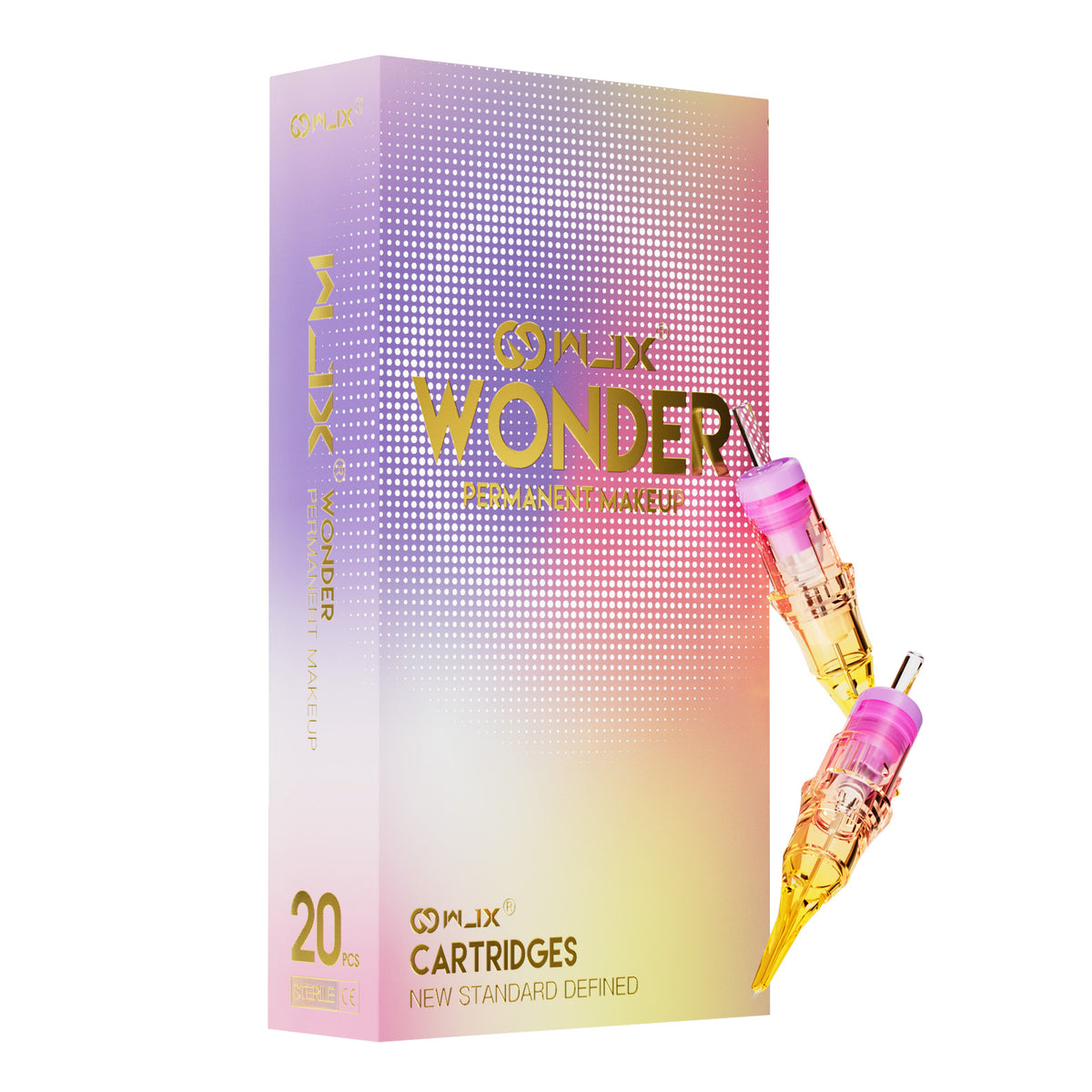 WJX Wonder PMU Tattoo Patronen Nadeln Box von 20