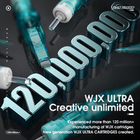 WJX Ultra Innovation Tattoo Carturo agulhas de 0,35 mm (RS) Shader redondo - caixa de 20