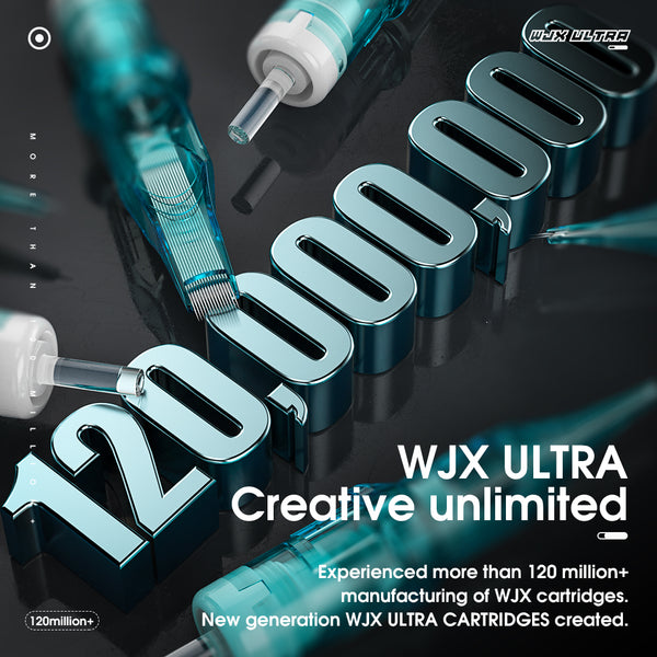 Okrągła wkładka WJX Ultra Innovation Tattoo Tattoo Tattoo (RL) - pudełko 20