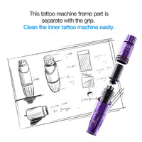 Mast Tattoo Machine Special Edition Kit Rotary Tour Pen Halo Power Supply Pro Cartridges