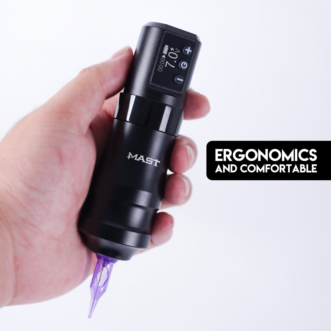 Mast Mini Wireless Pro Tattoo Pen Machine Бързо зареждане на батерията