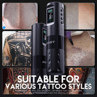 Mast drahtlose Tattoo Pen -Maschine Frequenz einstellbar