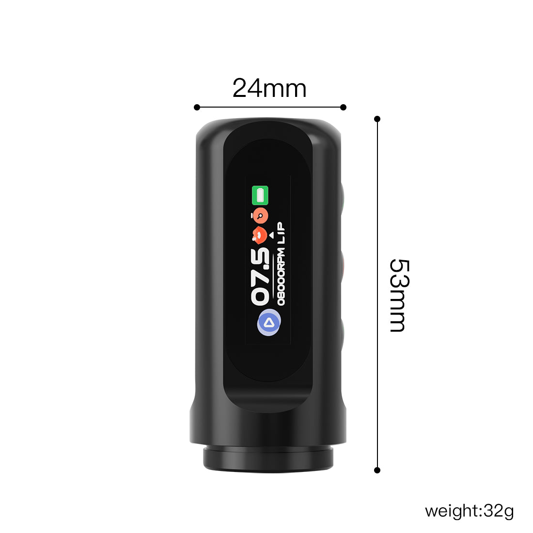 Sostituzione della batteria per Dragonhawk Atom2 Tattoo wireless