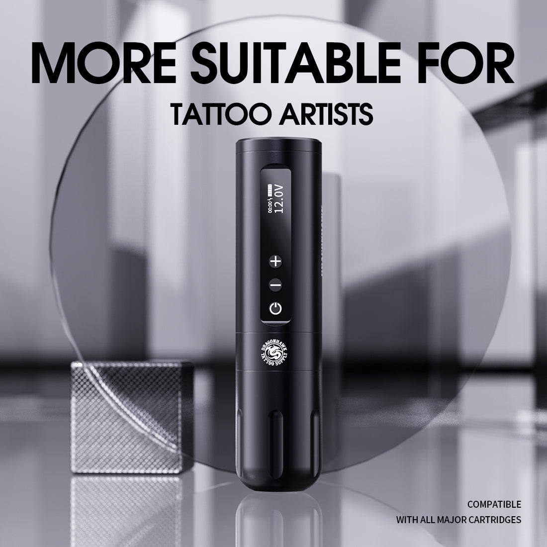 Dragonhawk X10 Wireless Tattoo Pen 3,5 -mm -Stroke -Anfänger Tattoo Kit