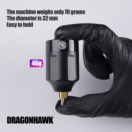 Dragonhawk Practice Tattoo Kit, The X2 Wireless Tattoo Pen, Rotary Tattoo  Machine Gun Kit, Rechargeable Wireless Tattoo Machine Kits