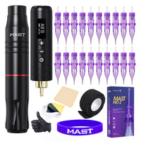 Mast Tour2 Tattoo Batteries Kit Wireless Tattoo Pen Machine