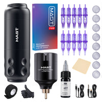 Mastsensor 4.0mm Tattoo -Maschine T1 Wireless Battery Kit