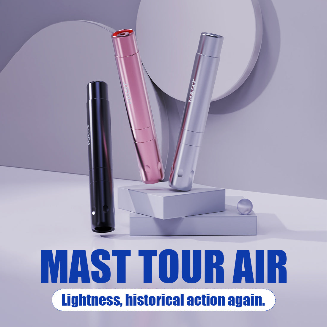 Mast Tattoo Pen Machine met 2,3 mm slaglengte | Mast Tour Air