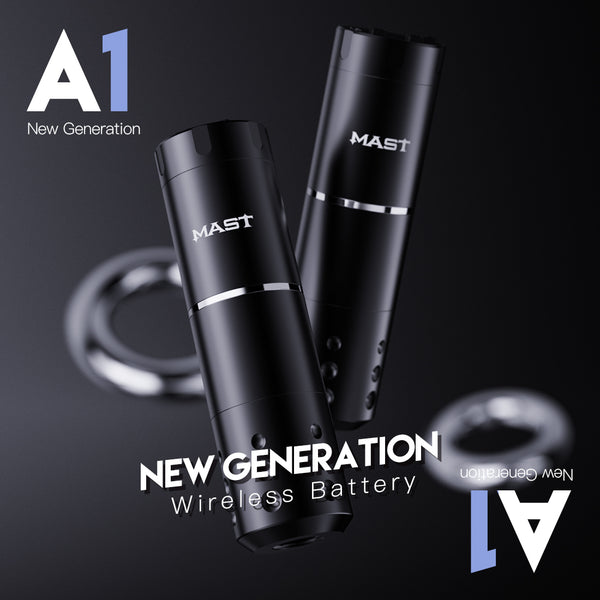 Mast A1 New Generation Wireless Tattoo Pen Machine med 3,5 mm stroke