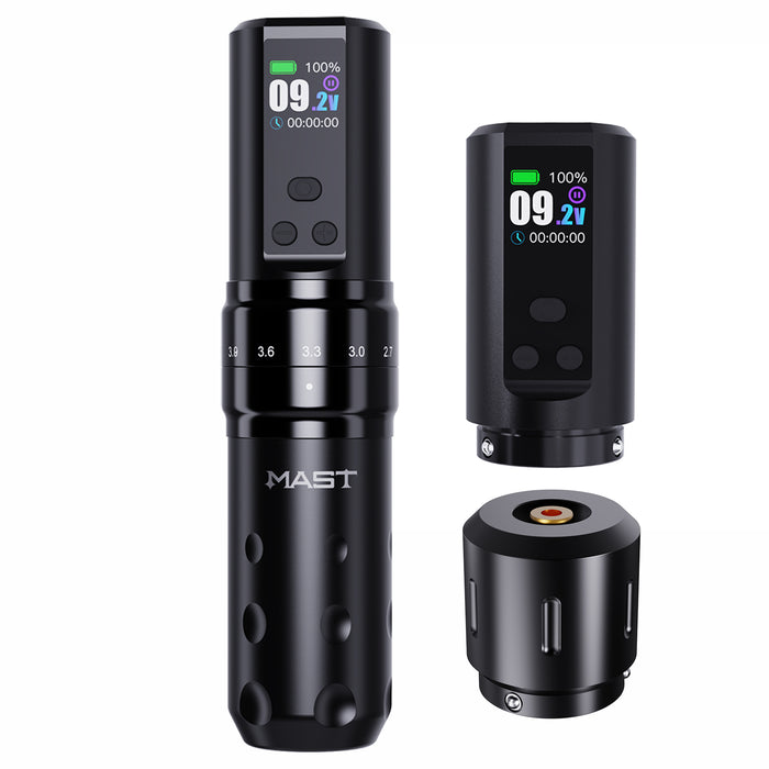 MAST Fold2 Pro Wireless Tattoo Pen Machine 2 Batteries remplaçables