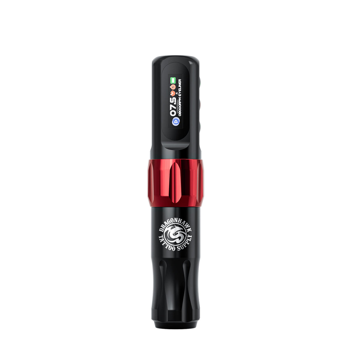 Dragonhawk ATOM2 Wireless Tattoo Machine Pen 2,8 mm Stroke RCA Jack Part Alimentation