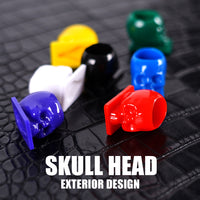 DragonaHawk Tattoo Skull Ink Cup Pigmment Cup com base 50pcs