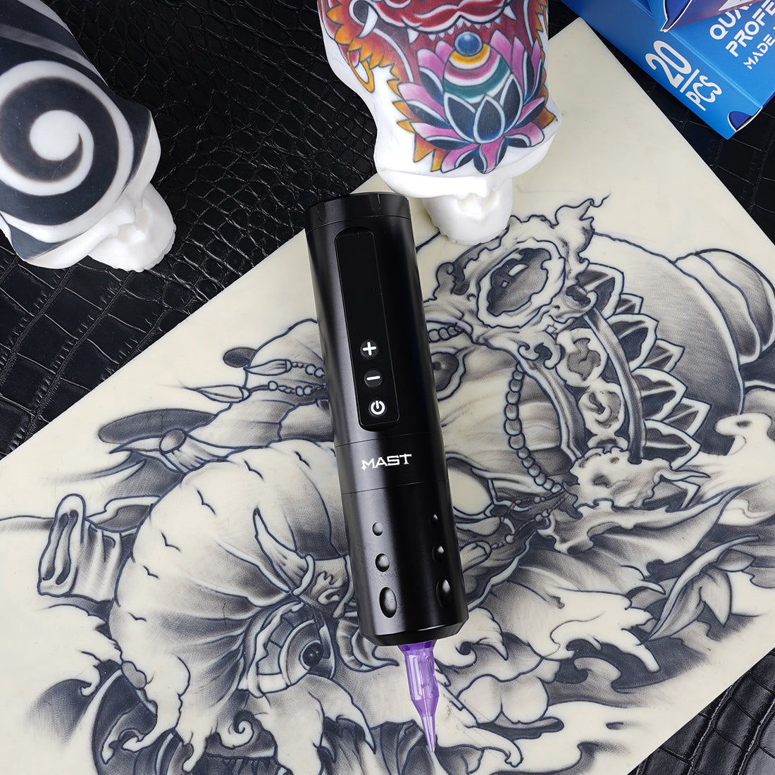 MAST A2 Wireless Tattoo Pen Machine With 5000mAh Extra Large Battery Capacity