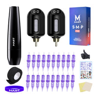 Mast P15 Wireless Tattoo Pen Machine Kit مع Mastlabs Airbot