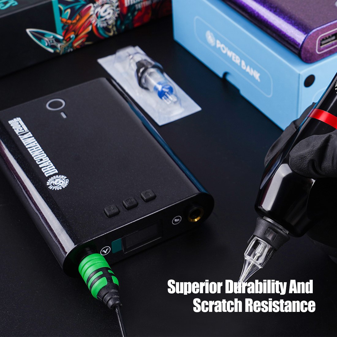 Dragonhawk Portable Charger Tattoo Power Supply - Dragonhawktattoos