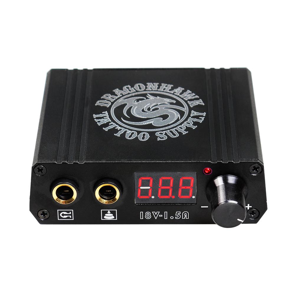 LCD Portable Mini Tattoo Power Supply - Dragonhawktattoos