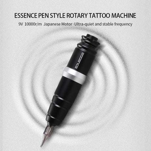 Dragonhawk Tattoo Kit | Rotary Tattoo Machine Pen M4 Bundle (Power supply:  US)