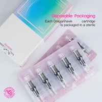 Dragonhawk Cartridges Needle Round Liner for Permanent Makeup 1RL SMP