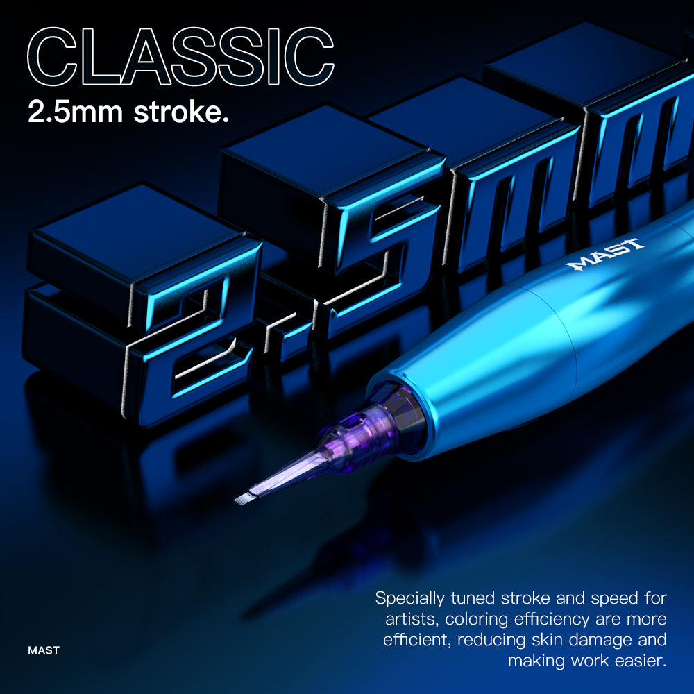 Mast P20 Permanent Beauty Wireless Pen Machine With 2.5MM Stroke - Dragonhawktattoos