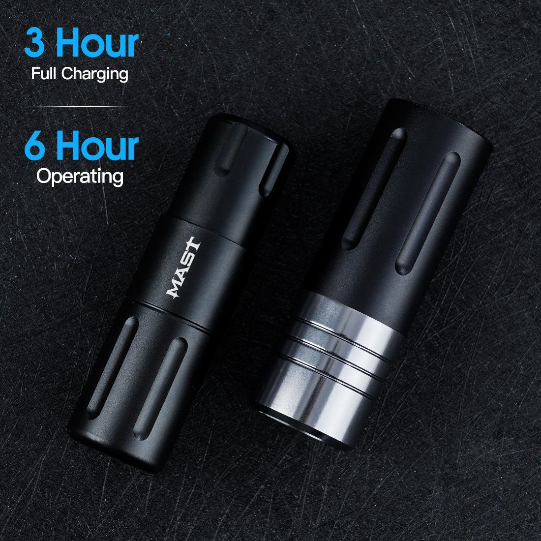 Mast Nano Wireless Rotary Pen Machine with Battery SMP Cartridge Short 3.2mm Stroke - Dragonhawktattoos