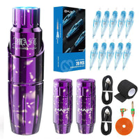 Dragonhawk Mast Tour Wireless Tattoo Kit ( Colour: Purple ) - Dragonhawktattoos