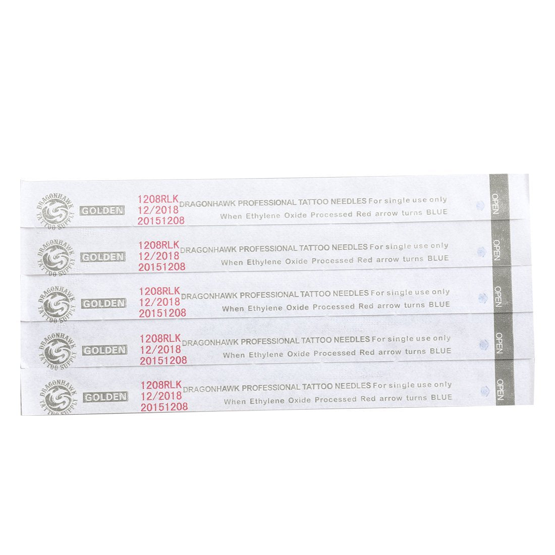 Dragonhawk Silver Grade Tattoo Needles 0.35mm Round Shader - Dragonhawktattoos