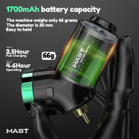 Mast T3 Wireless Battery - Dragonhawktattoos