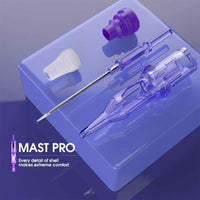 Mast Pro Tattoo Cartridges Needles 0.35mm Taper 1RL Round Liner- Box of 20 - Dragonhawktattoos