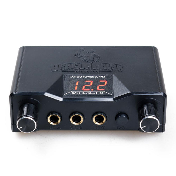 Dragonhawk Lcd Dual Tattoo Power Supply - Dragonhawktattoos