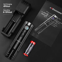Arenahawk A-Power 4.0mm Stroke Length Wireless Rotary Tattoo Pen Machine - Dragonhawktattoos
