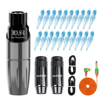 Tattoo Kit | Mast Tour Wireless Tattoo Pen with Mast Battery WJX Cartridges - Dragonhawktattoos