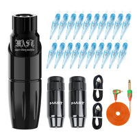 Tattoo Kit | Mast Tour Wireless Tattoo Pen with Mast Battery WJX Cartridges - Dragonhawktattoos