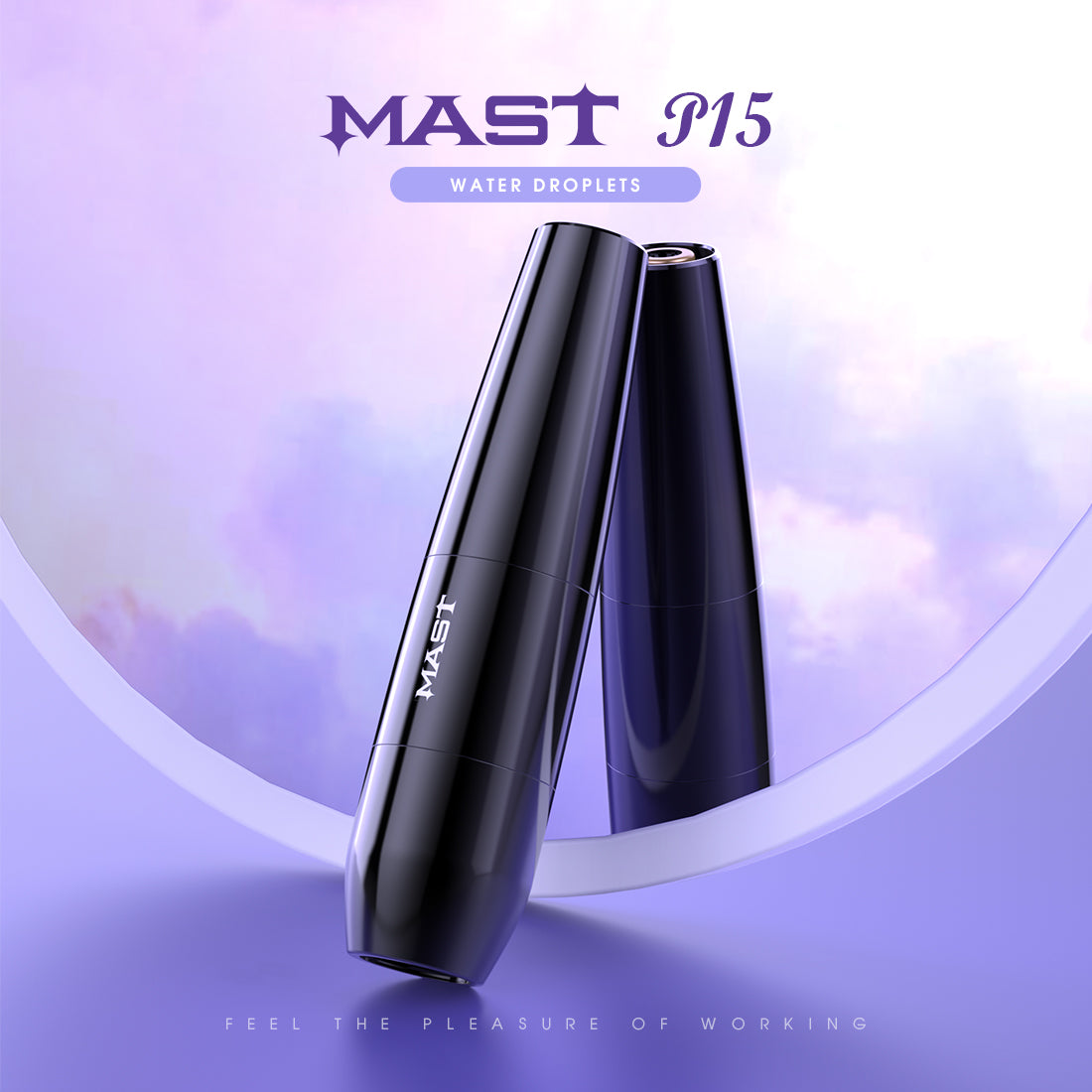 Mast P15 Wireless Tattoo Pen Machine Kit مع Mastlabs Airbot