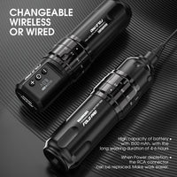 Dragonhawk Wireless Tattoo Pen Machine with 7 Stroke Length | Fold Pro - Dragonhawktattoos