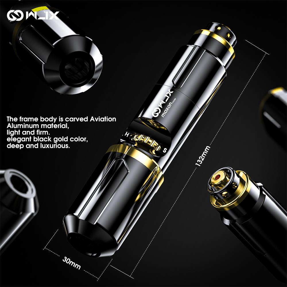 WJX Tattoo Pen Machine Maxon Motor 4mm Stroke