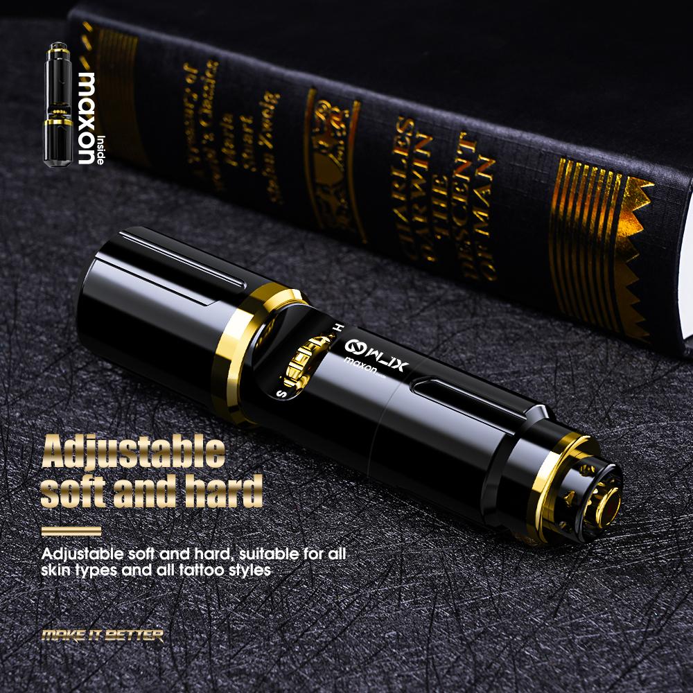 WJX Tattoo Pen Machine Maxon Motor 4mm Stroke - Dragonhawktattoos